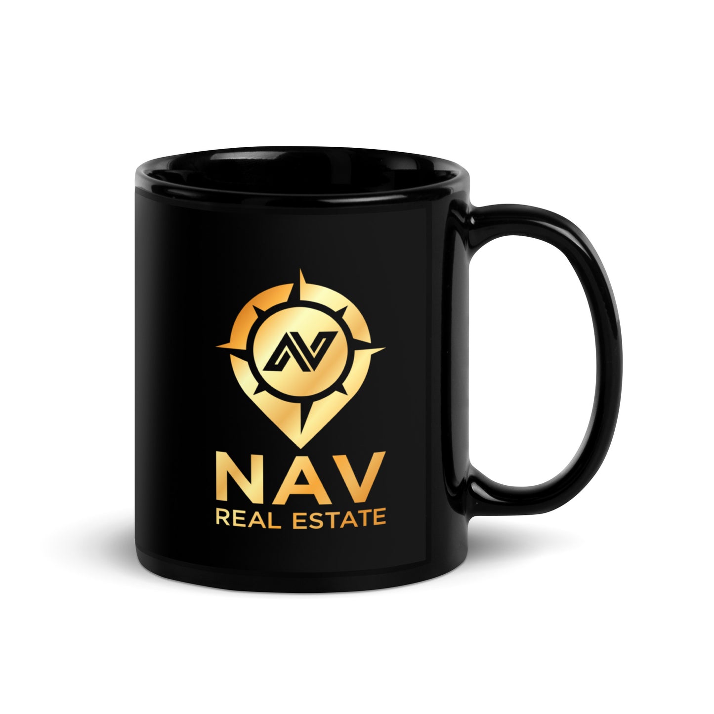 Black Glossy Mug